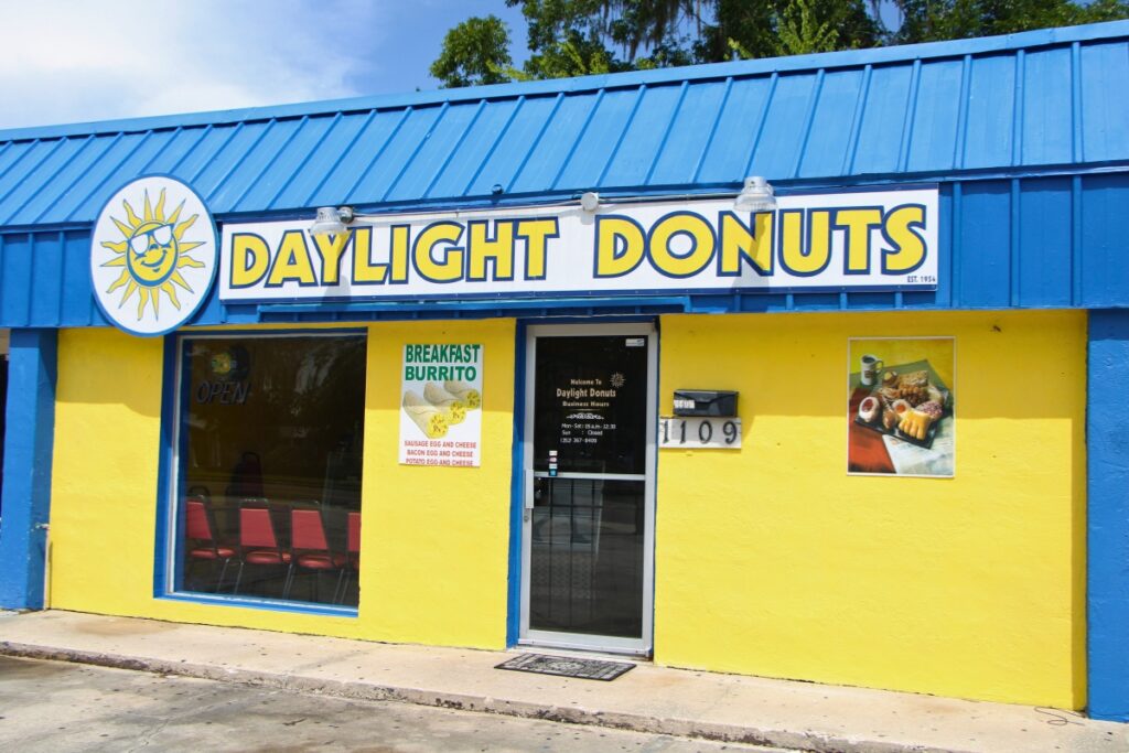 Daylight Donuts is in its 11th year off North Main Street in Gainesville. Photo by Lillian Hamman