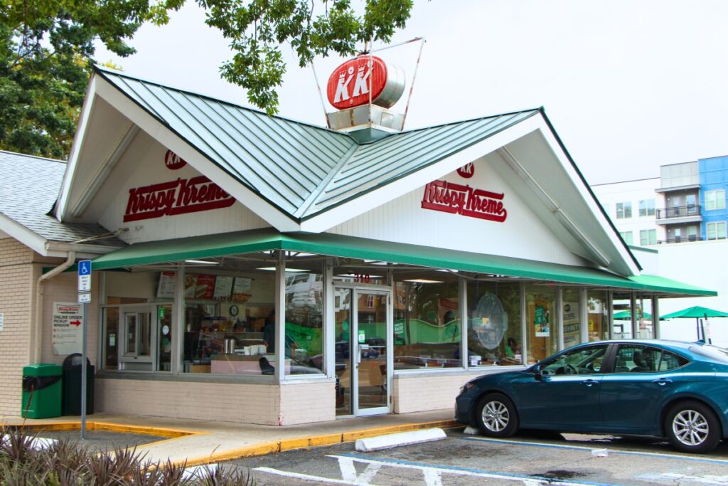 Krispy Kreme's only Gainesville location since 1968. Photo by Lillian Hamman