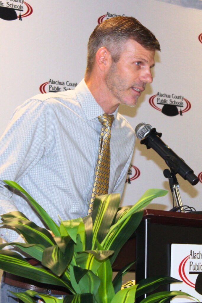 Littlewood Elementary School Principal Justin Russell said what makes the school special is the people, culture and history. Photo by Nick Anshultz