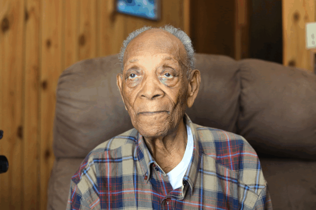 Rev. Joseph Williams served in World War II before managing a Goodyear story for 27 years and then entering the ministry. Photo by Seth Johnson