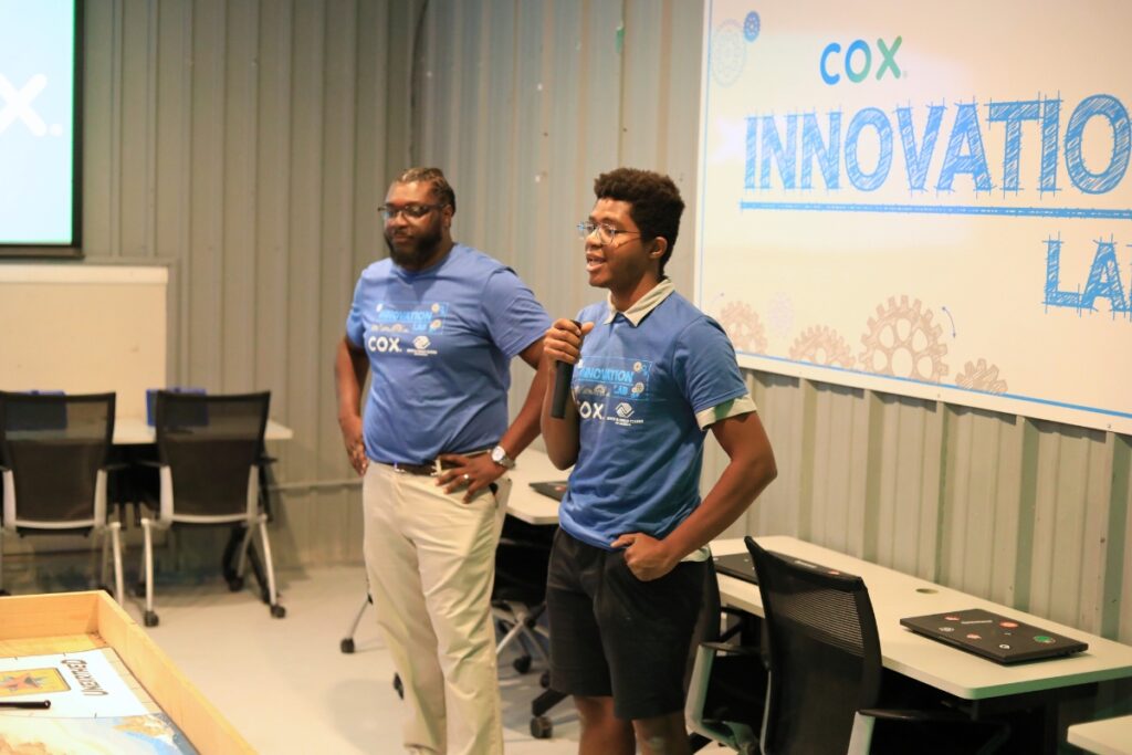 Gabriel Wolfestry, S.T.E.M. lead at the club, said he focused on high-quality additions to the lab, not just quantity. Photo by Seth Johnson