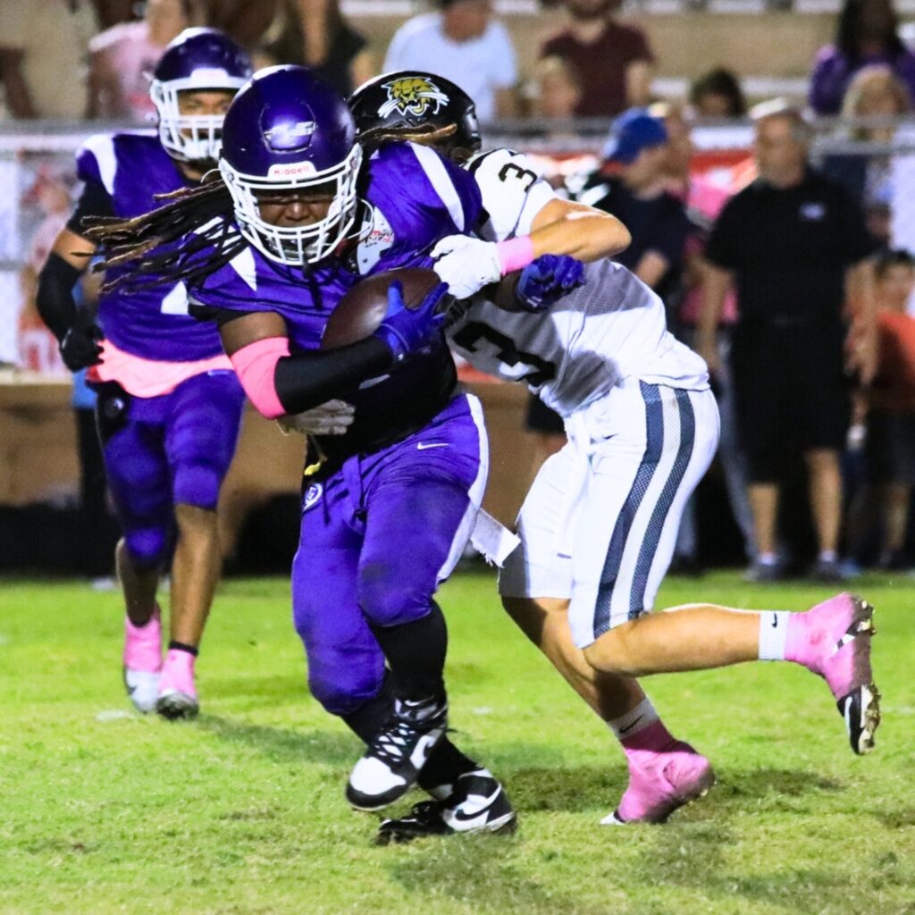 Gainesville's Zaire Francis intercepts a Buchholz pass. Photo by Seth Johnson