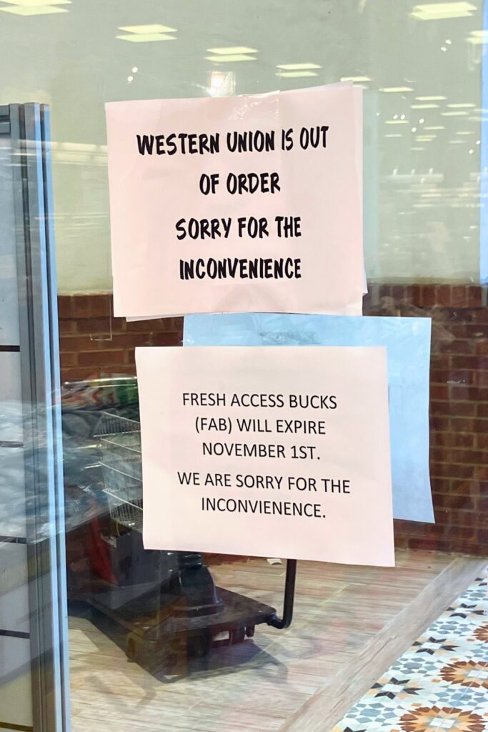 Market Fresh Bucks are set to expire Nov. 1 at all Hitchcock's Markets locations. Photo by Lillian Hamman