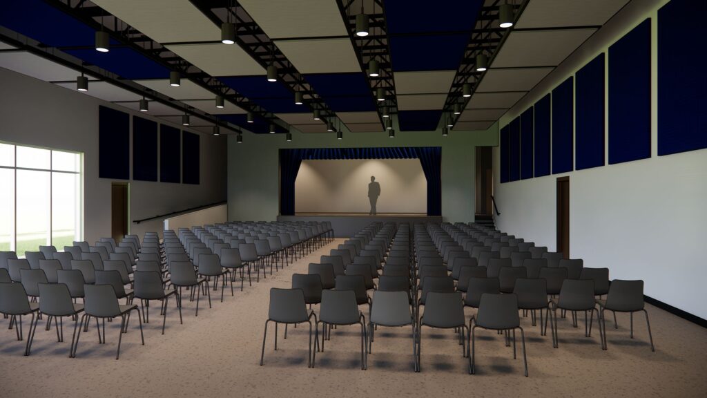 SFCA's multipurpose center will house a new stage for hosting on-campus drama productions