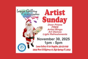 ‘Celebrate Artist Sunday’ slated in High Springs
