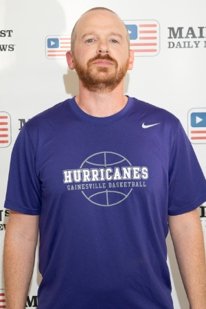 Gainesville boys basketball coach Mike Barnes. Photo by Kyle DiDonato