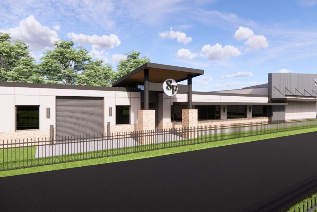 Santa Fe College recently introduced plans to build an automotive technology training center at its campus in downtown Gainesville. Courtesy of SF College