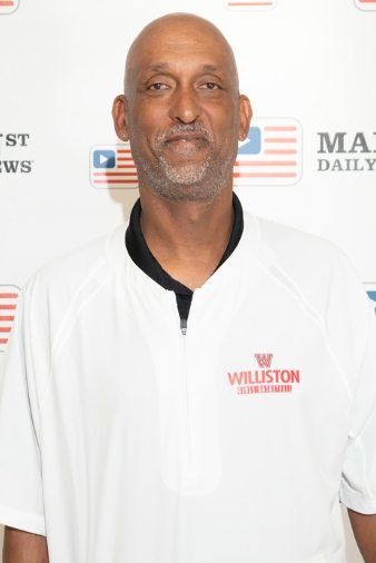 Williston girls basketball coach Willie Powers. Photo by Kyle DiDonato 