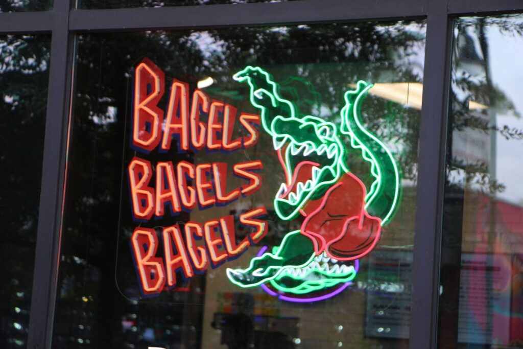 Bagels & Co.'s Gainesville location is company's eighth and newest. Photo by Lillian Hamman