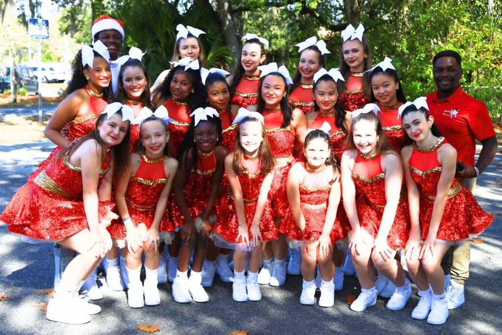 Danceink by Davis at the 2025 A Very GNV Holiday Parade. Photo by C.J. Gish