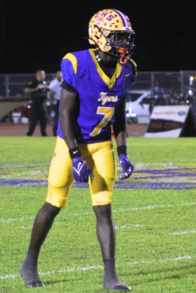 Columbia's Kyren Caldwell. Photo by Nick Anschultz