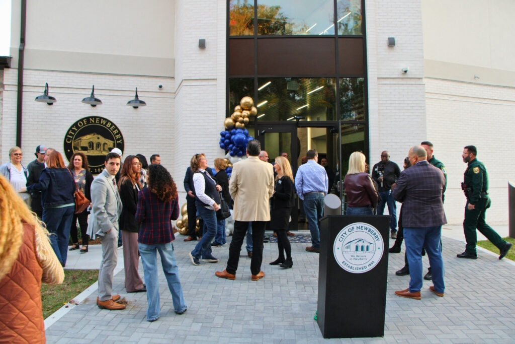 Half of $8.9 million city hall construction expenses paid by impact fees and infrastructure tax. Photo by Lillian Hamman