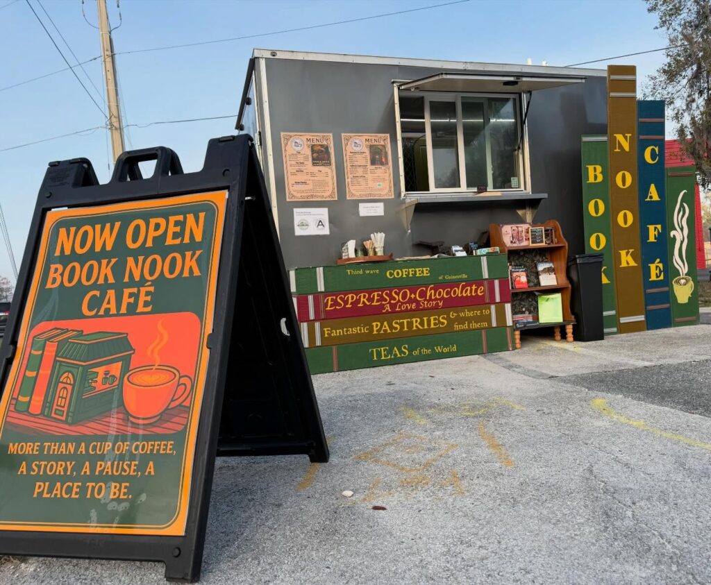 Book Nook Cafe to celebrate grand opening March 5. Courtesy of Book Nook Cafe