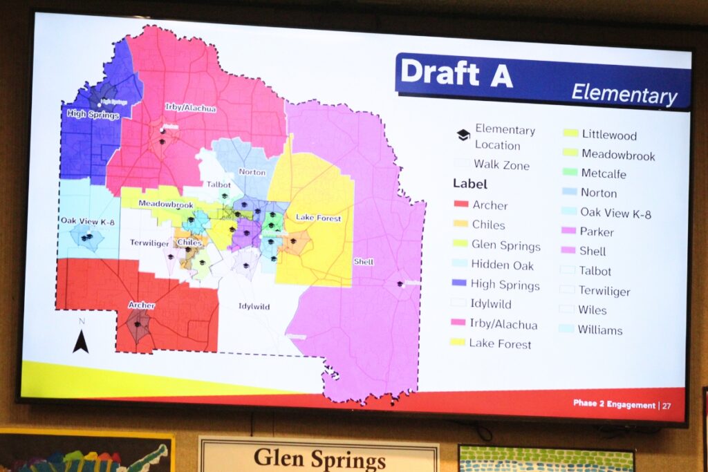 Elementary draft scenario A. Photo by Nick Anschultz