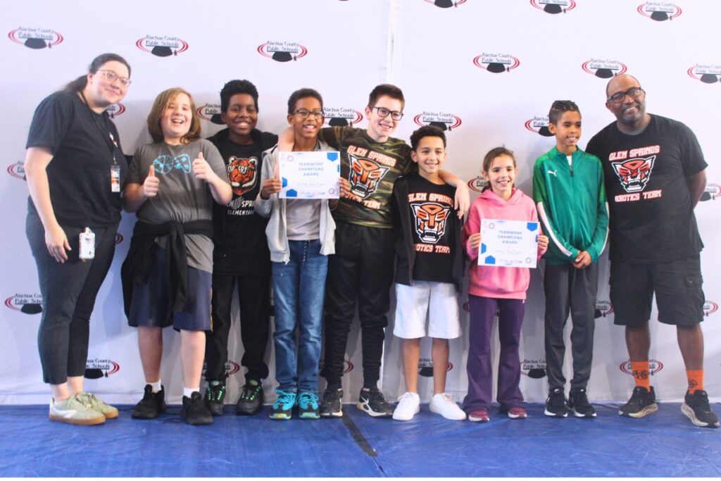 Glen Springs Elementary School won the Teamwork Champions Award. Photo by Nick Anschultz