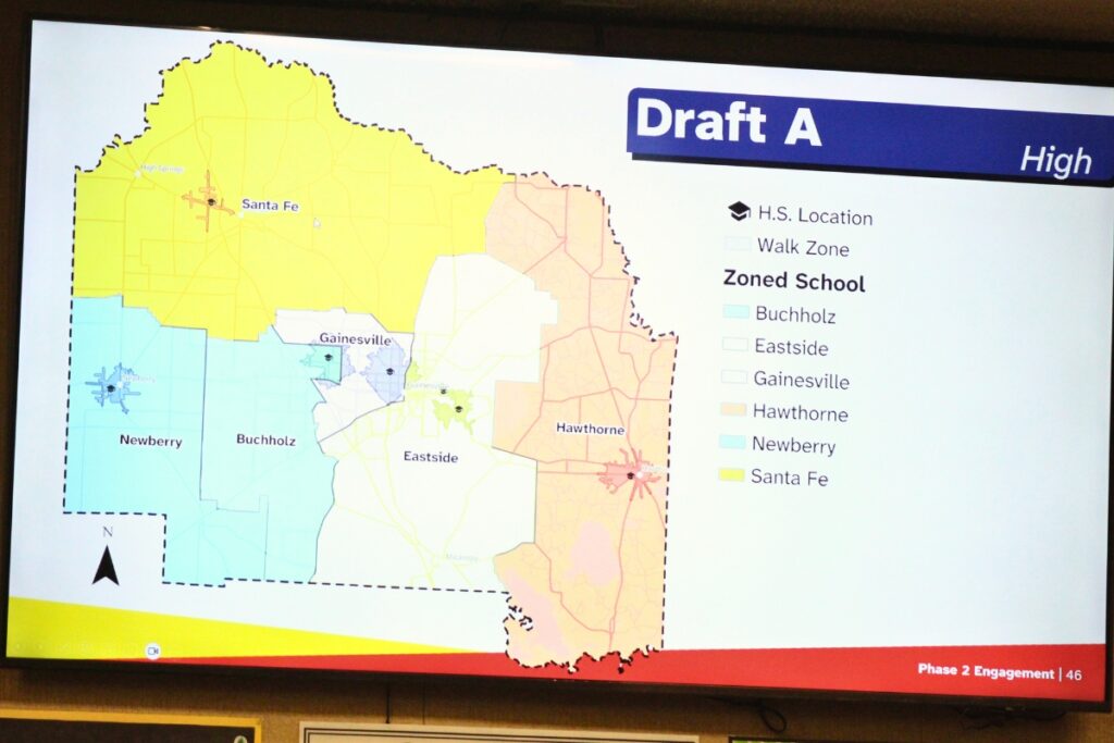 High school draft scenario A. Photo by Nick Anschultz