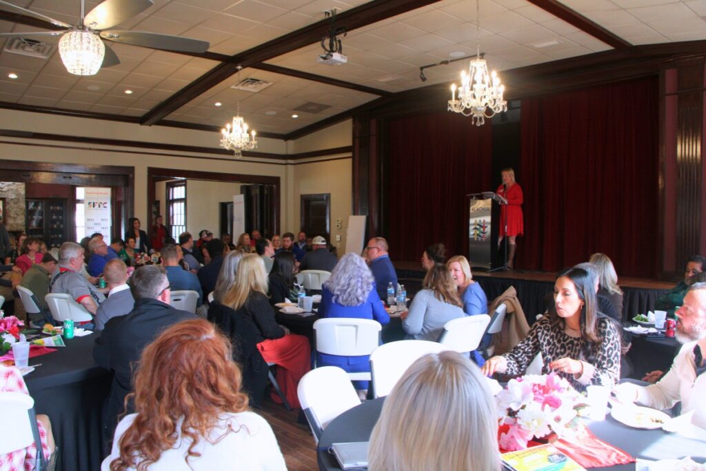The Alachua Chamber of Commerce gave away $27,500 in grants to local schools and organizations supporting youth development during the chamber’s regular monthly luncheon. Photo by Lillian Hamman