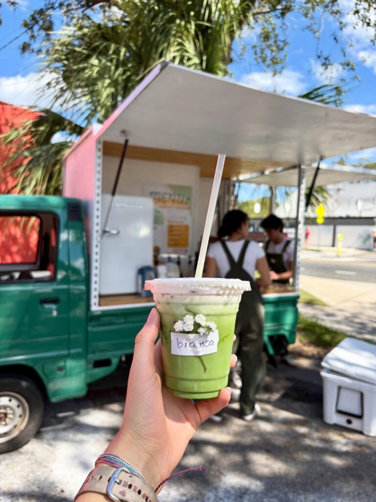 UF students own an operate Brewing Thoughts coffee truck. Courtesy of Brewing Thoughts