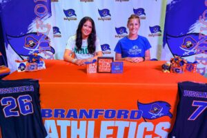 Branford’s Wilkerson, Wardle sign to play soccer collegiately