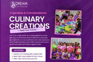 Dream on Purpose invites girls to ‘Cupcakes & Conversations’ event on Saturday