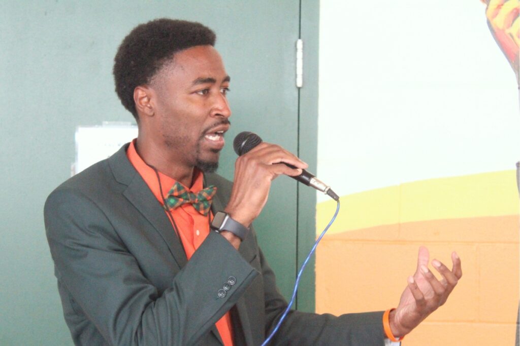 Eastside High School Principal Leroy Williams said the school has a rich history. Photo by Nick Anschultz