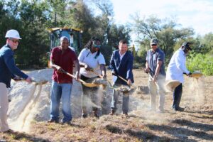 Hawthorne celebrates groundbreaking for new food bank, resource center