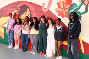 Eastside High School celebrates unveiling of new campus mural 