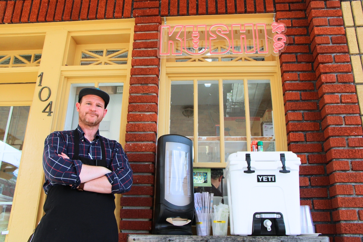 New York-native Charlie Keller crafted each Kushi & Co. recipe from scratch. Photo by Lillian Hamman