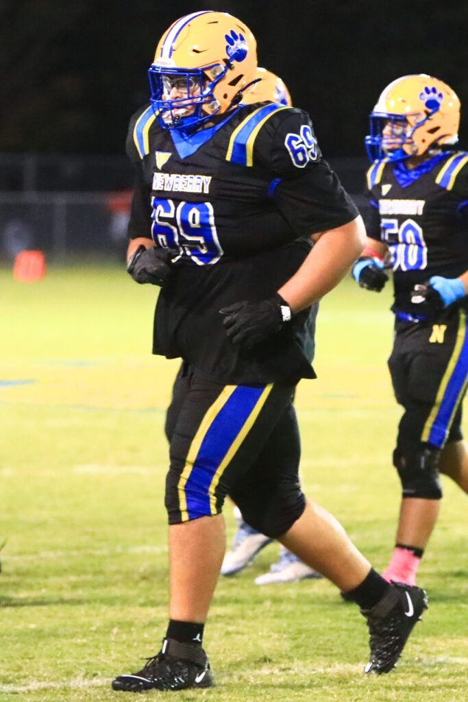 Newberry's Brandon Sullivan.