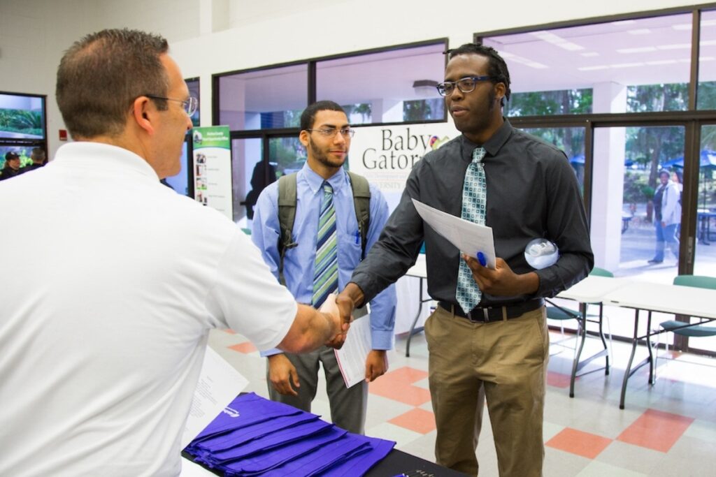 Santa Fe College’s Spring Career Fair is slated for Wednesday, April 8, at the Northwest Campus in Gainesville. Courtesy of SF College