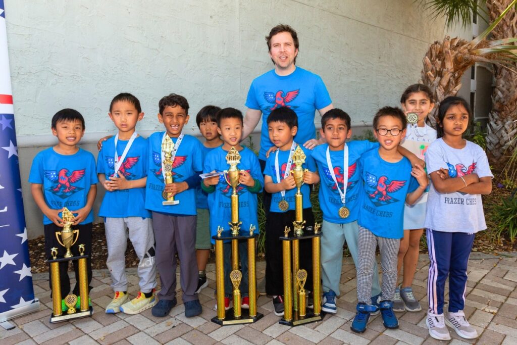The Frazer School K-1 champion team. Courtesy of The Frazer School