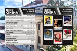 Hippodrome Cinema announces March 2026 lineup