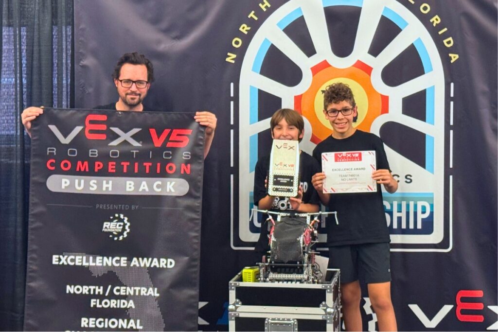 Westwood Middle School's No Limits team captured three awards at the North Central Florida competition. Courtesy of ACPS