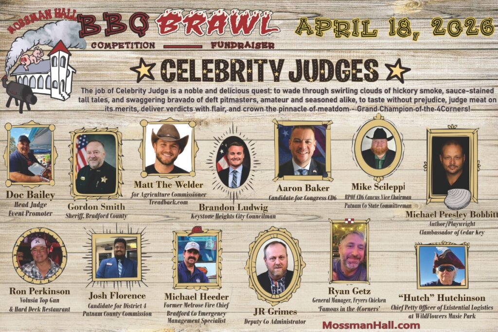 Headshots and bios of the 2026 BBQ Brawl celebrity judges