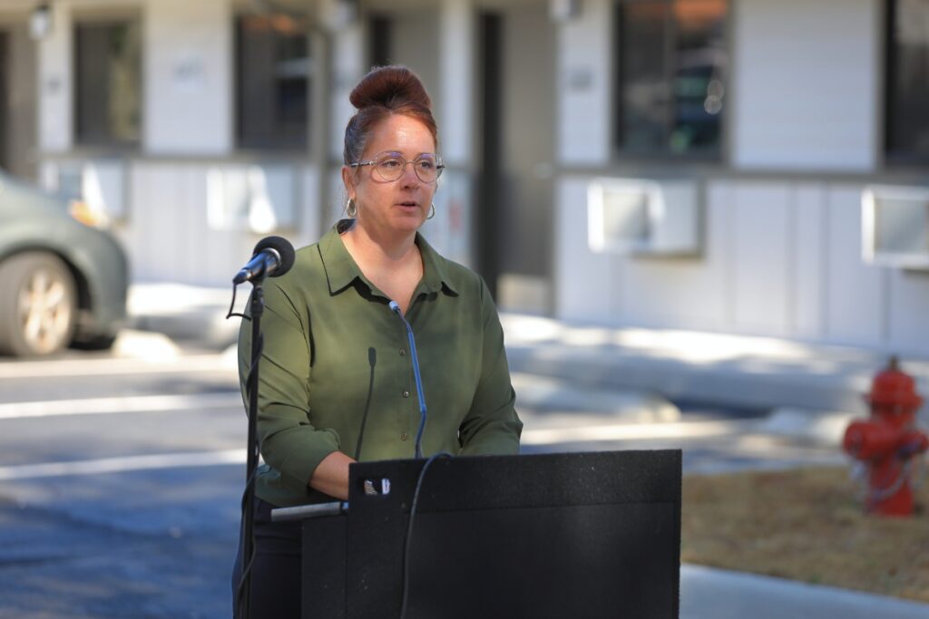 Amanda Nazaro is executive director of Alachua County Housing Authority. Photo by Seth Johnson
