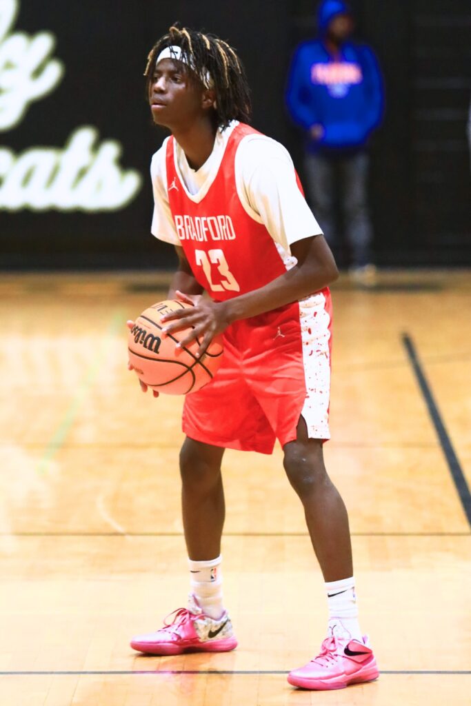 Bradford's Maliki Cobarris. Photo by C.J. Gish