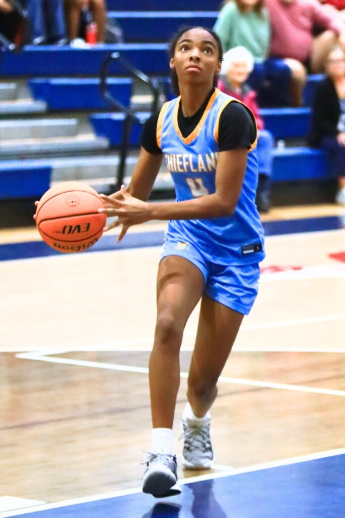 Chiefland's Nyasia Bivins. Photo by C.J. Gish