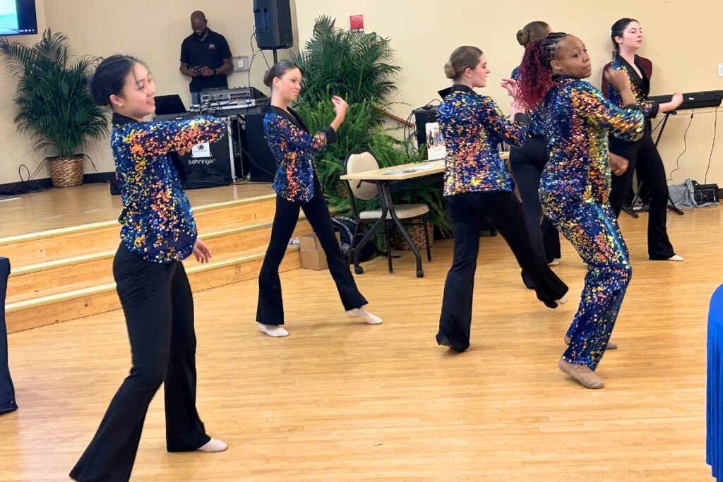 Dancers from Dance Alive performed at the Caregiver Festival. Photo by Ronnie Lovler