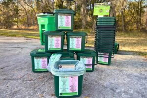 Free kitchen compost caddies available for Alachua County residents