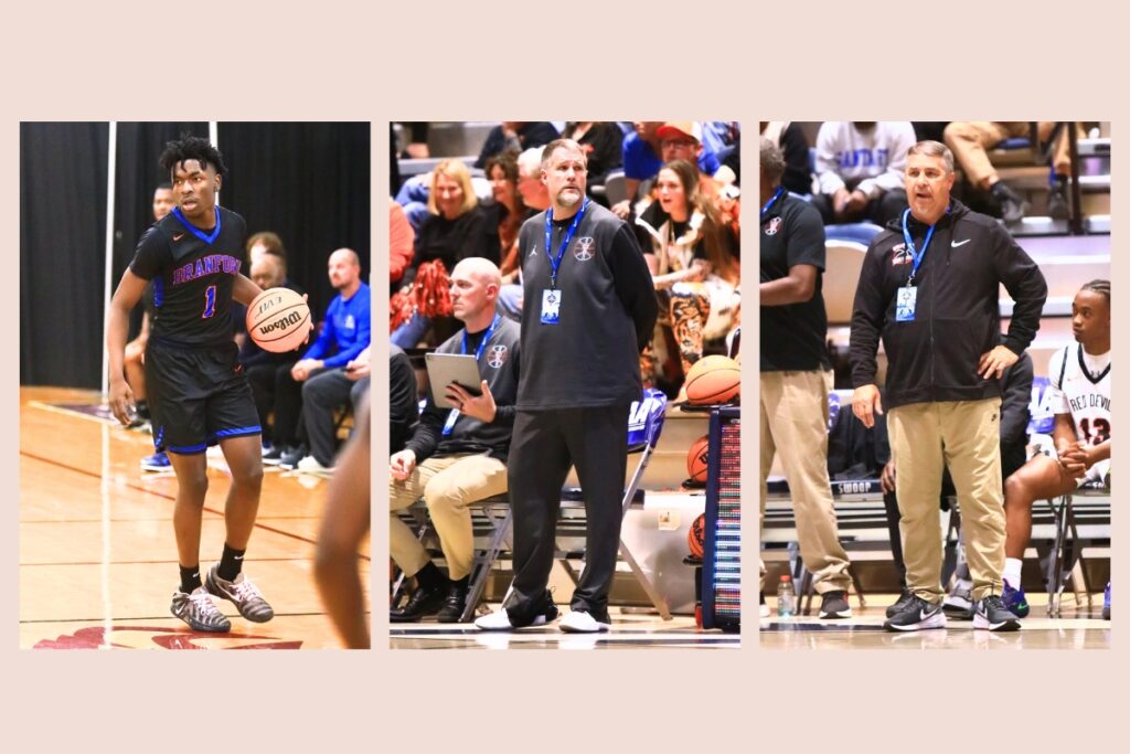 (From left) Branford's Anthony Washington, Trenton's Eric Bullis and Williston's Jim Ervin were recognized among the state's top players and coaches of the year in the Rural classification.