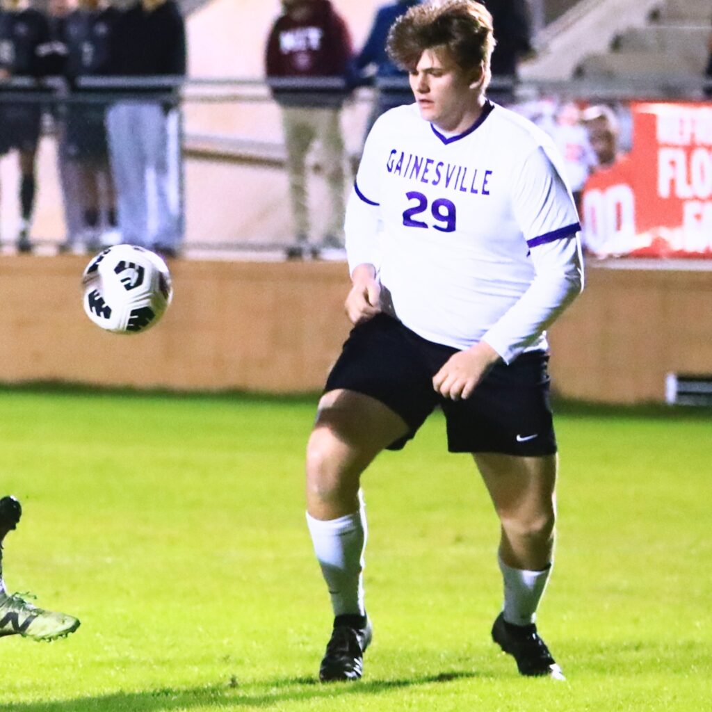 Gainesville's Ian Woodend. Photo by C.J. Gish