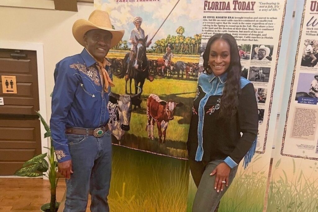 Judge Mikaela Nix-Walker and her dad, John Nix. 