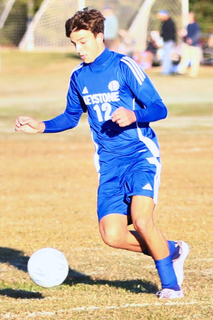 Keystone Heights' Trenton Noble. Photo by C.J. Gish