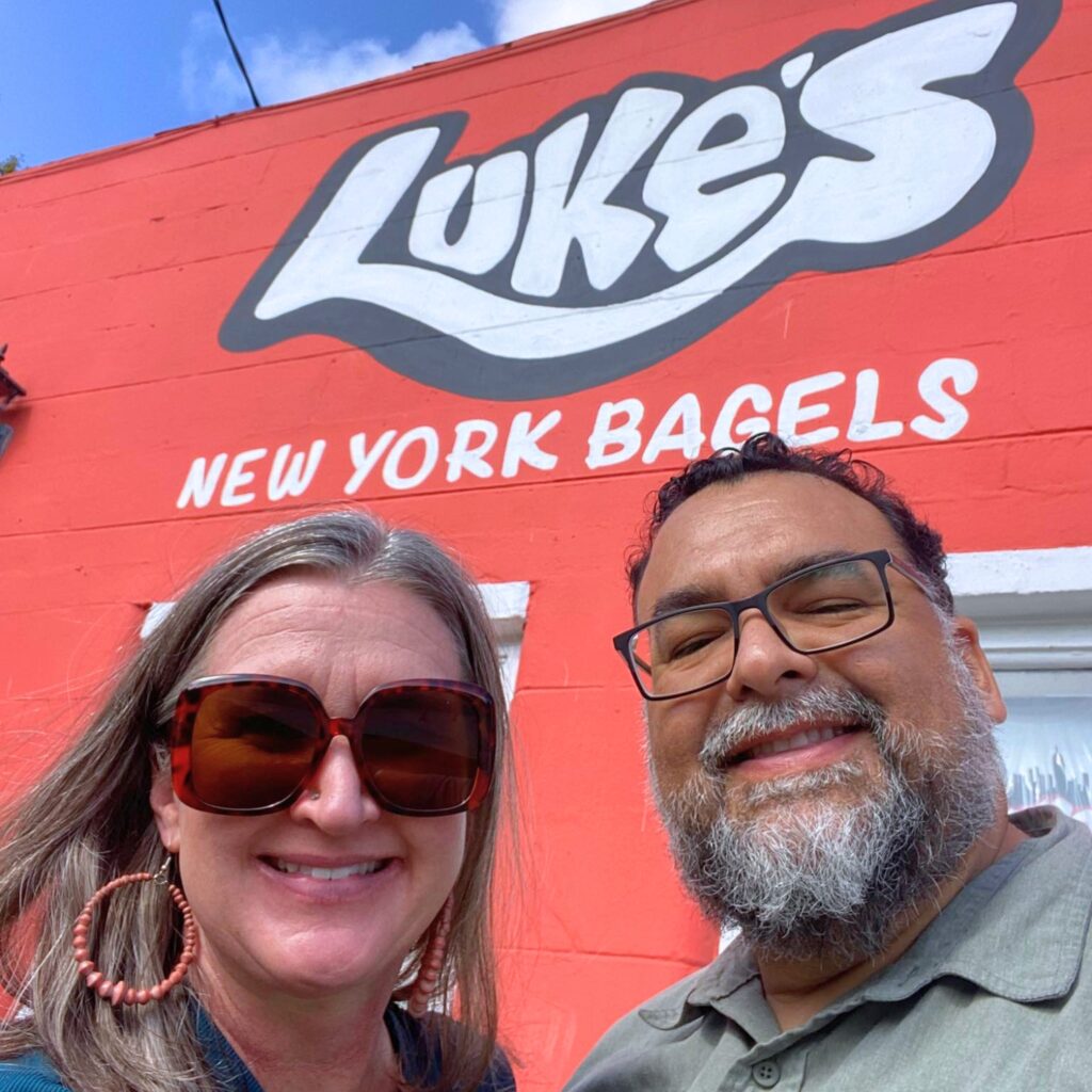 Luke's Bagels will provide refreshments at Free to Fly 5k finish line. Courtesy of Anew