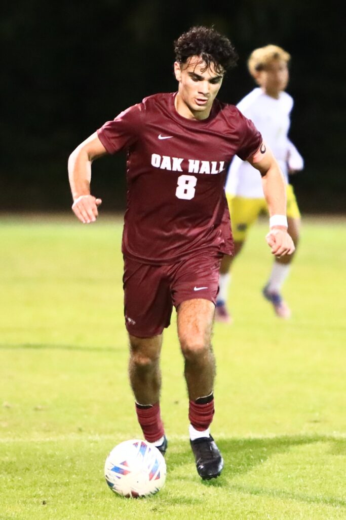 Oak Hall's Thomas Gibson. Photo by C.J. Gish