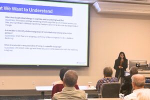 Research competition highlights student findings on aging and health