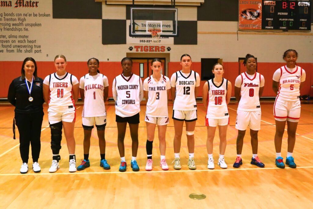 The 2025-26 Prep Zone All-Star Showcase girls north team. Photo by C.J. Gish