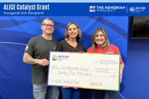The Nehemiah Project awarded $25,000 grant through United Way