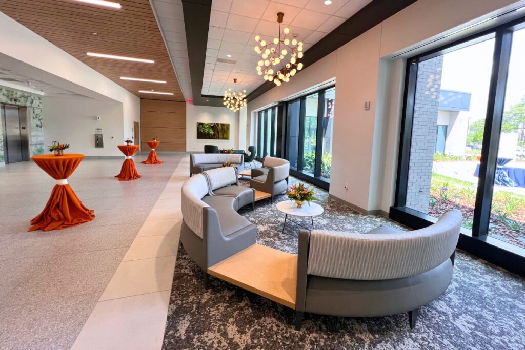 The front of the house area of the hospital. Photo by Nick Anschultz