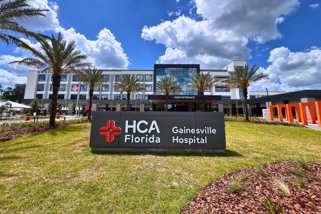 The new HCA Florida Gainesville Hospital is expected to open the first week of May. Photo by Nick Anschultz